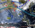 En el pronóstico extendido de 72 a 96 horas, se anticipa un incremento adicional en las temperaturas y una disminución general en las lluvias. ESPECIAL/ SMN.