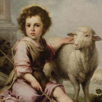 «Les aseguro que yo soy la puerta de las ovejas. Todos los que han venido antes que yo, son ladrones y bandidos; pero mis ovejas no los han escuchado». WIKIPEDIA/«El Buen Pastor», de Bartolomé Esteban Murillo