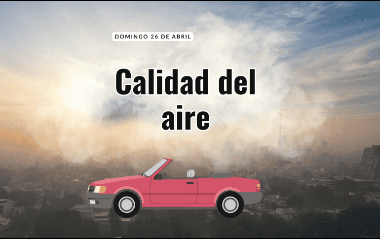 Este domingo 26 de abril se registra buena calidad de aire en el Área Metropolitana de Guadalajara (AMG) en Santa Margarita con 27 puntos IMECA. EL INFORMADOR / ARCHIVO