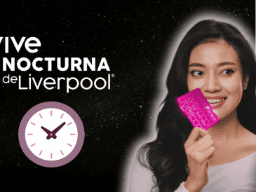 La Venta Nocturna de Liverpool se encuentra disponible en tiendas físicas y en línea. ESPECIAL/Liverpool/Canva