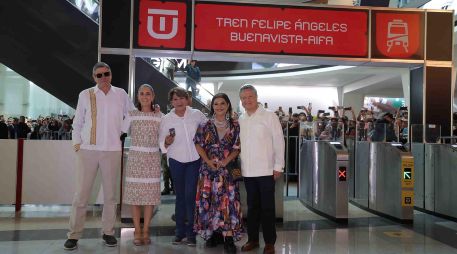 Durante el primer mes, el trayecto entre Buenavista y el AIFA tendrá una tarifa promocional de 45 pesos, mientras que los viajes a estaciones intermedias costarán 11.5 pesos. SUN/G. Pano