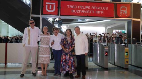 Durante el primer mes, el trayecto entre Buenavista y el AIFA tendrá una tarifa promocional de 45 pesos, mientras que los viajes a estaciones intermedias costarán 11.5 pesos. SUN/G. Pano