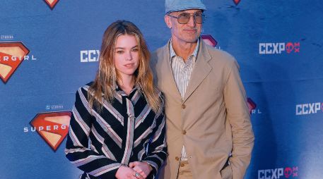 Milly Alcock y Craig Gillespie agradecieron el cariño de los fanáticos mexicanos durante su visita a nuestro país. EFE