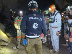 En las tareas de búsqueda y rescate estuvieron involucrados 389 elementos de diversas instituciones. X / @CNPC_MX