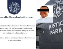 Esto sabemos sobre la detención del alcalde de Tlalnepantla de Baz. ESPECIAL / FISCALÍA DE MORELOS