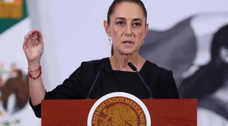 La Mandataria declaró en su conferencia de prensa diaria que: 