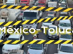 Conoce las alternativas viales en caso de que debas transportarte por la México-Toluca. SUN / ARCHIVO
