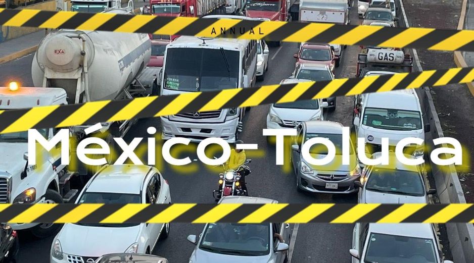 Conoce las alternativas viales en caso de que debas transportarte por la México-Toluca. SUN / ARCHIVO