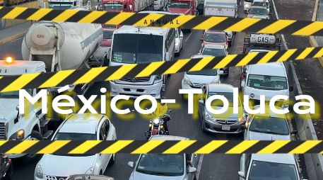Conoce las alternativas viales en caso de que debas transportarte por la México-Toluca. SUN / ARCHIVO