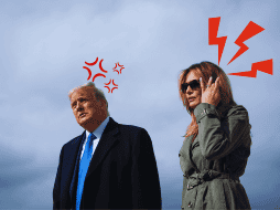 Melania Trump acusa al conductor de difundir odio y cuestiona que se le permita entrar a los hogares estadounidenses cada noche. AFP / ARCHIVO