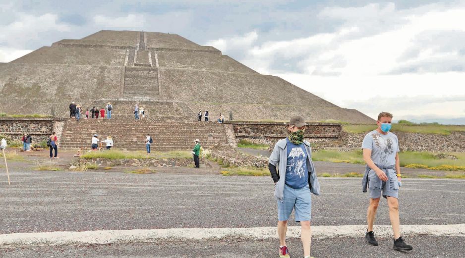 Por instrucciones de la Presidenta, se implementó un reforzamiento inmediato de la seguridad, permitiendo que las operaciones turísticas en la zona arqueológica continúen con normalidad. SUN/ARCHIVO