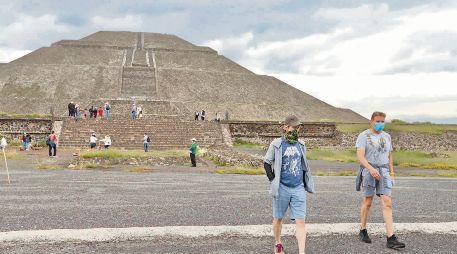 Por instrucciones de la Presidenta, se implementó un reforzamiento inmediato de la seguridad, permitiendo que las operaciones turísticas en la zona arqueológica continúen con normalidad. SUN/ARCHIVO