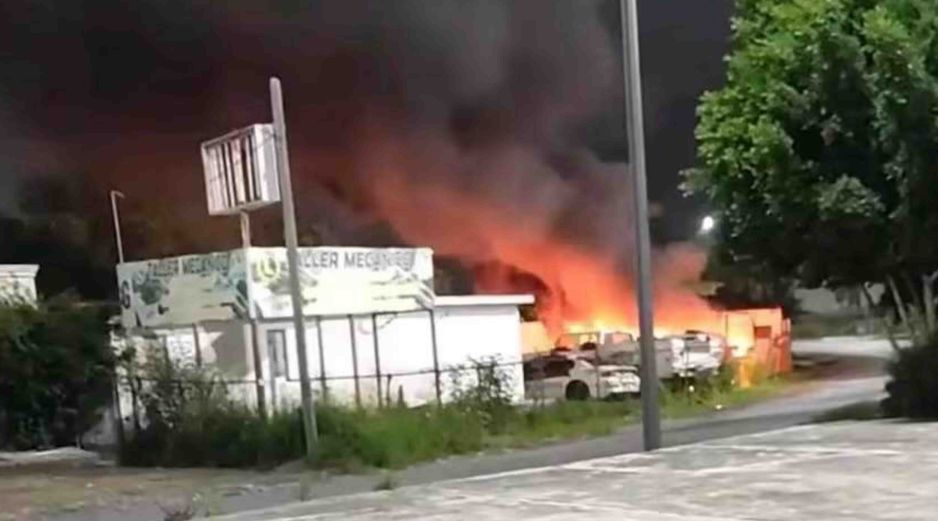 Se reportaron 8 bloqueos carreteros y 10 cámaras del C5 afectadas en Reynosa a lo largo de este lunes. SUN/ESPECIAL