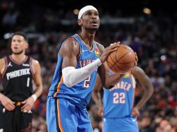 Oklahoma City selló la barrida sobre Phoenix y se metió a Semifinales del Oeste tras imponerse con autoridad en el cuarto juego.. AFP/ J. HAYNES.