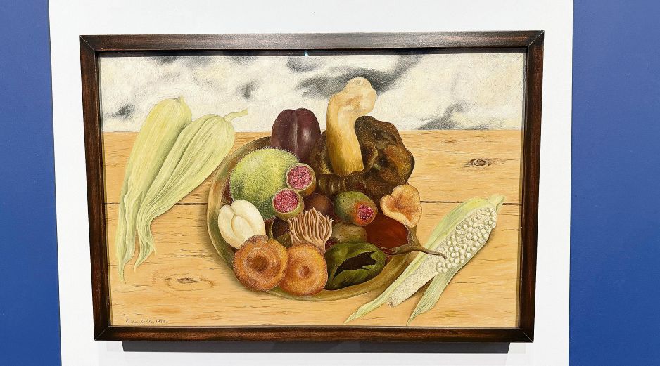 “Frutos de la tierra” realizada por Frida Kahlo en 1938. EL INFORMADOR/ H. Navarro