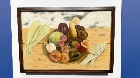“Frutos de la tierra” realizada por Frida Kahlo en 1938. EL INFORMADOR/ H. Navarro