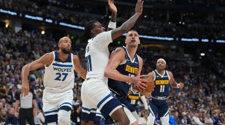 Nikola Jokic demostró un alto desempeño frente a la manada de Minnesota. AP