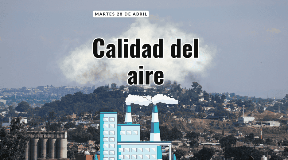Este martes 28 de abril se registra buena calidad de aire en el Área Metropolitana de Guadalajara (AMG) en Santa Margarita con 33 puntos IMECA. EL INFORMADOR / ARCHIVO