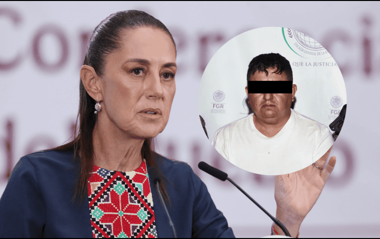 Sheinbaum adelantó que el Gabinete de Seguridad detallará la información la detención de 