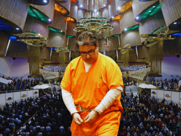 Por el momento, Joaquín Nassón, líder de La Luz del Mundo, no tiene calidad de imputado, ya que únicamente se revisó si había elementos para reabrir una carpeta de investigación. EFE / AP / ARCHIVO