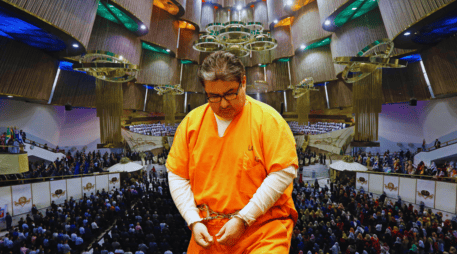 Por el momento, Joaquín Nassón, líder de La Luz del Mundo, no tiene calidad de imputado, ya que únicamente se revisó si había elementos para reabrir una carpeta de investigación. EFE / AP / ARCHIVO