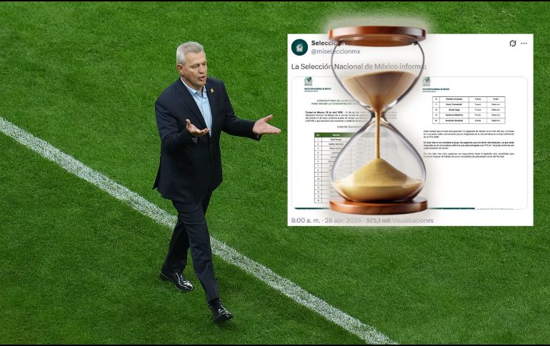 Finalmente apareció la lista de Javier Aguirre de concentración previa a la lista final de México rumbo al Mundial 2026. IMAGO7 / ARCHIVO