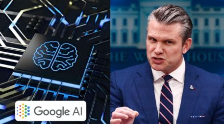 Trabajadores de la tecnológica advierten que la inteligencia artificial debe beneficiar a la humanidad y no convertirse en una herramienta de guerra. EFE/ARCHIVO/CANVA/ESPECIAL