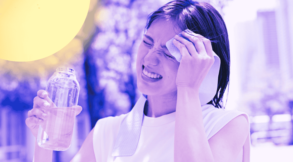 Además de la temperatura elevada, los pacientes con golpe de calor suelen experimentar mareos intensos, náuseas persistentes, vómitos y un dolor de cabeza punzante. ESPECIAL