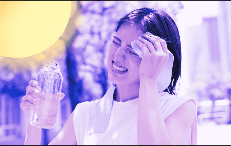 Además de la temperatura elevada, los pacientes con golpe de calor suelen experimentar mareos intensos, náuseas persistentes, vómitos y un dolor de cabeza punzante. ESPECIAL