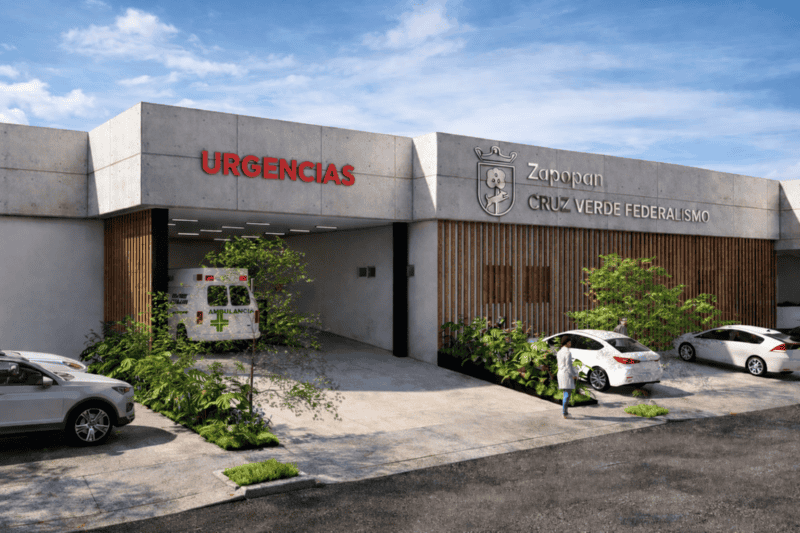 La renovación de la Cruz Verde Federalismo contempla nuevos consultorios, ampliación de sala de choque y modernización hospitalaria. CORTESÍA &nbsp;