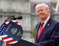 El rostro de Donald Trump aparecerán en nuevos pasaportes conmemorativos junto a símbolos históricos de Estados Unidos. EFE/Y. Gripas/ESPECIAL