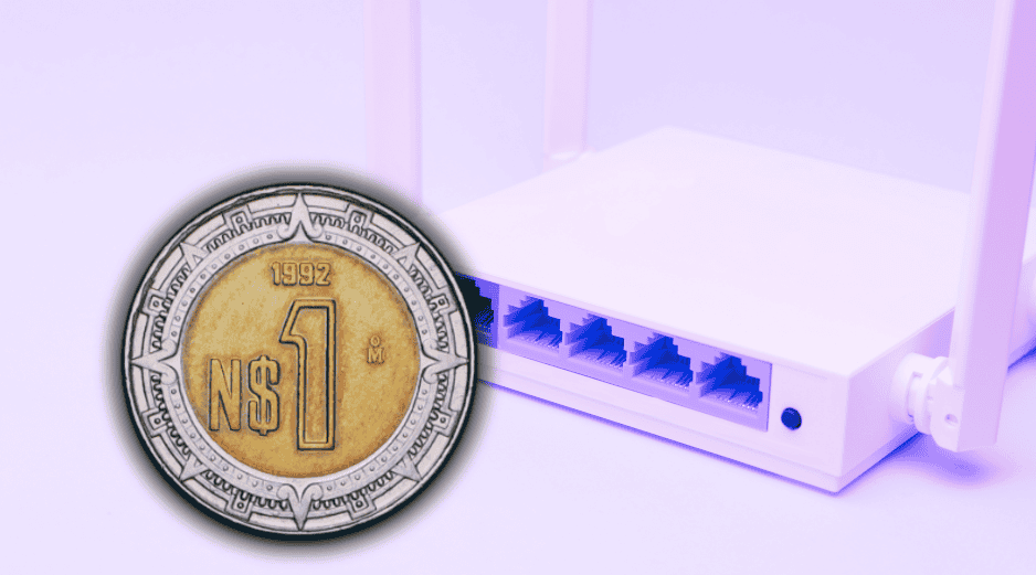 Quienes defienden fervientemente esta práctica afirman que el metal de la moneda actúa como una especie de antena adicional para el Wi-Fi de tu hogar. ESPECIAL