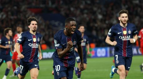 El Paris Saint-Germain se impuso en un vibrante duelo de nueve goles ante el Bayern Múnich. EFE/ M. BADRA.