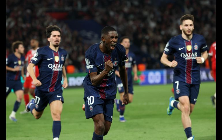 El Paris Saint-Germain se impuso en un vibrante duelo de nueve goles ante el Bayern Múnich. EFE/ M. BADRA.