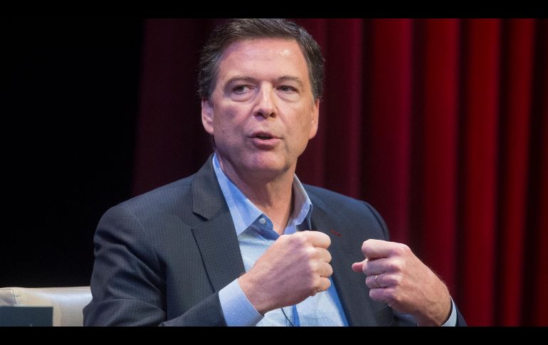 James Comey fue imputado por una foto de conchas marinas que, aseguran, tiene un mensaje oculto y peligroso. EFE/ARCHIVO