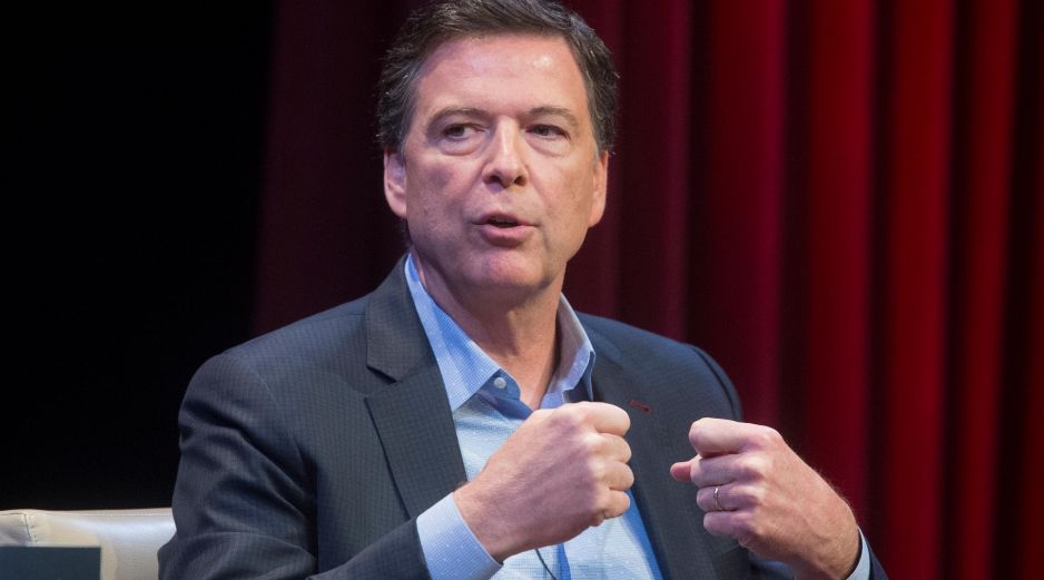 James Comey fue imputado por una foto de conchas marinas que, aseguran, tiene un mensaje oculto y peligroso. EFE/ARCHIVO