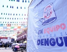 Entre las principales acciones del operativo implementado por las dos entidades se encuentran la promoción de la eliminación de criaderos, intervenciones en espacios de concentración masiva. GOBIERNO DE JALISCO