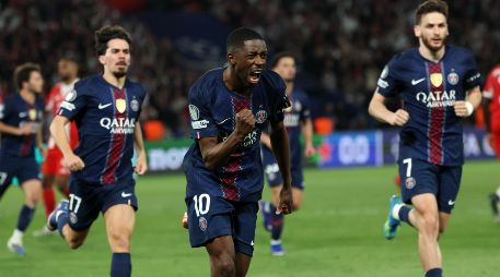 El Paris Saint-Germain se impuso en un vibrante duelo de nueve goles ante el Bayern Múnich. EFE/ M. BADRA.