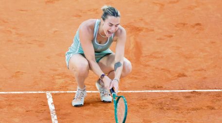 Aryna Sabalenka perdió su racha de 15 victorias consecutivas. EFE