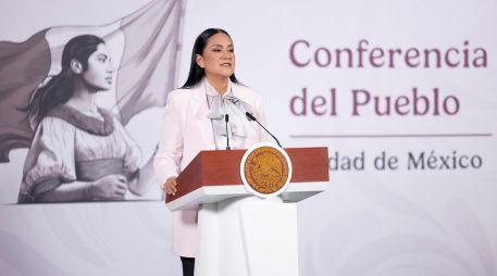 En redes sociales, Ariadna Montiel confirmó que busca participar en la elección de la Presidencia Nacional de Morena. ESPECIAL/Presidencia de México