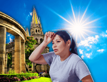 Este incremento drástico en los termómetros responde a un fuerte sistema anticiclónico que mantiene bloqueada cualquier probabilidad de lluvia en toda la región occidente del país. ESPECIAL / CANVA