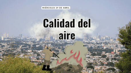 Estemiércoles 29 de abril se registra buena calidad de aire en el Área Metropolitana de Guadalajara (AMG) en Santa Margarita con 16 puntos IMECA. EL INFORMADOR / ARCHIVO