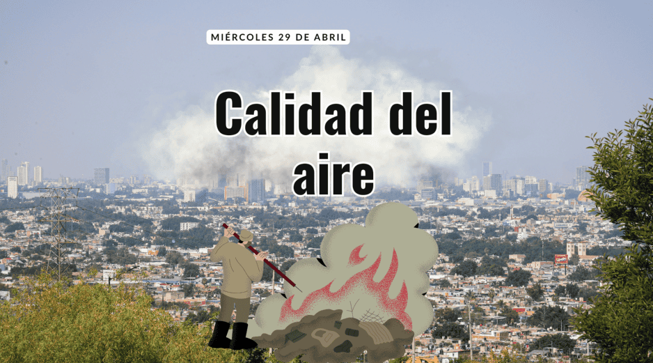 Estemiércoles 29 de abril se registra buena calidad de aire en el Área Metropolitana de Guadalajara (AMG) en Santa Margarita con 16 puntos IMECA. EL INFORMADOR / ARCHIVO