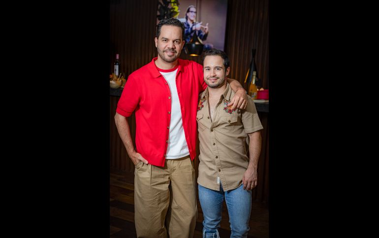Santiago Villaseñor y Mario Michel. GENTE BIEN JALISCO / J. Soltero