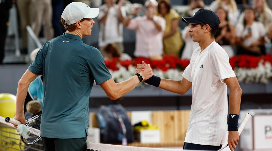 Jódar ha iniciado su camino profesional en el tenis con determinación, firmeza y desparpajo propio de los que empiezan. EFE / C. Moya