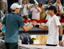 Jódar ha iniciado su camino profesional en el tenis con determinación, firmeza y desparpajo propio de los que empiezan. EFE / C. Moya