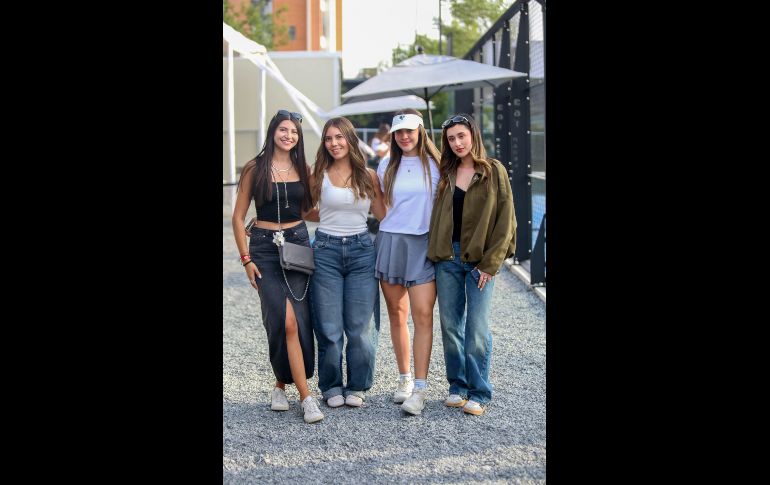 Yésica Ocampo, Paulina Takata, Nicole Quintero y Camila López. GENTE BIEN JALISCO / C. Jimeno