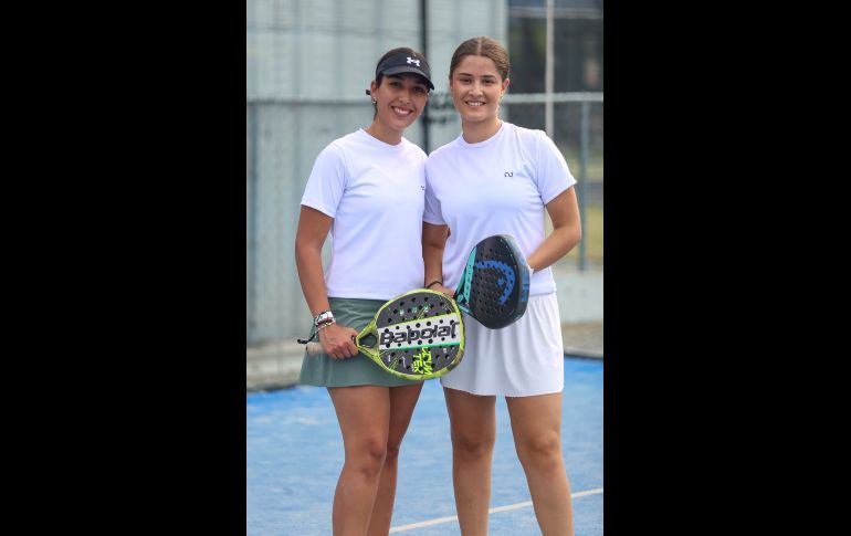 Mariana Vázquez e Ivonne Sánchez. GENTE BIEN JALISCO / GRAN PADEL TOUR 2026