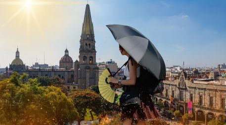 Para Jalisco, la actual onda de calor mantendrá temperaturas cercanas a los 35 °C a 37 °C durante los próximos dos días. ESPECIAL / CANVA y EL INFORMADOR