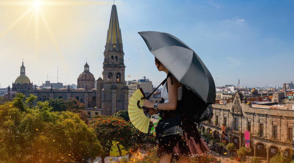 Para Jalisco, la actual onda de calor mantendrá temperaturas cercanas a los 35 °C a 37 °C durante los próximos dos días. ESPECIAL / CANVA y EL INFORMADOR